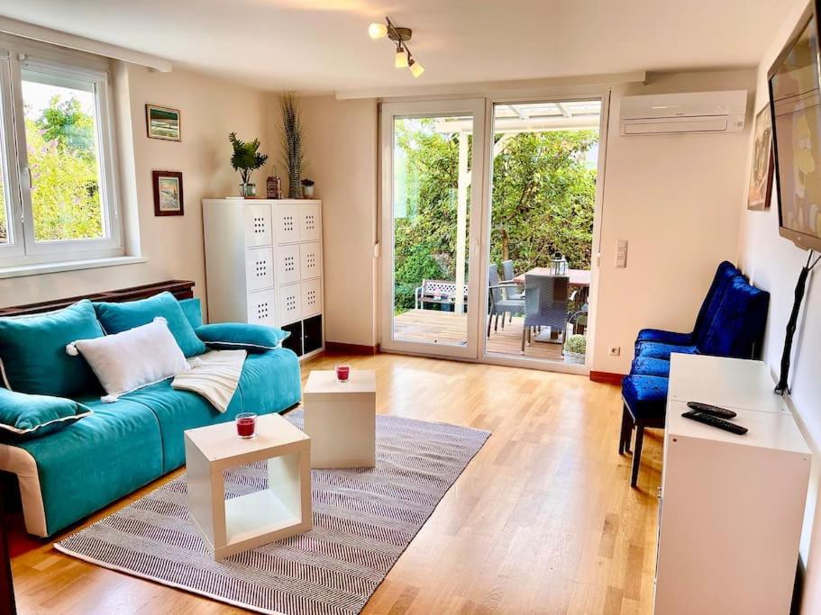 Schoene Wohnung Mit Eigenen Eingang Und Terrasse Gosseling Zewnętrze zdjęcie