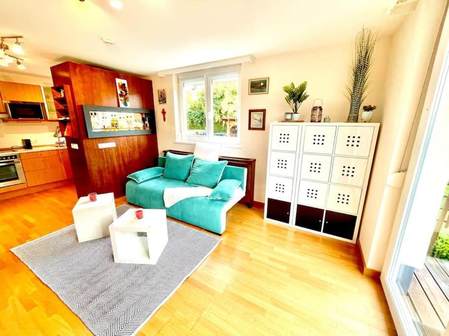 Schoene Wohnung Mit Eigenen Eingang Und Terrasse Gosseling Zewnętrze zdjęcie